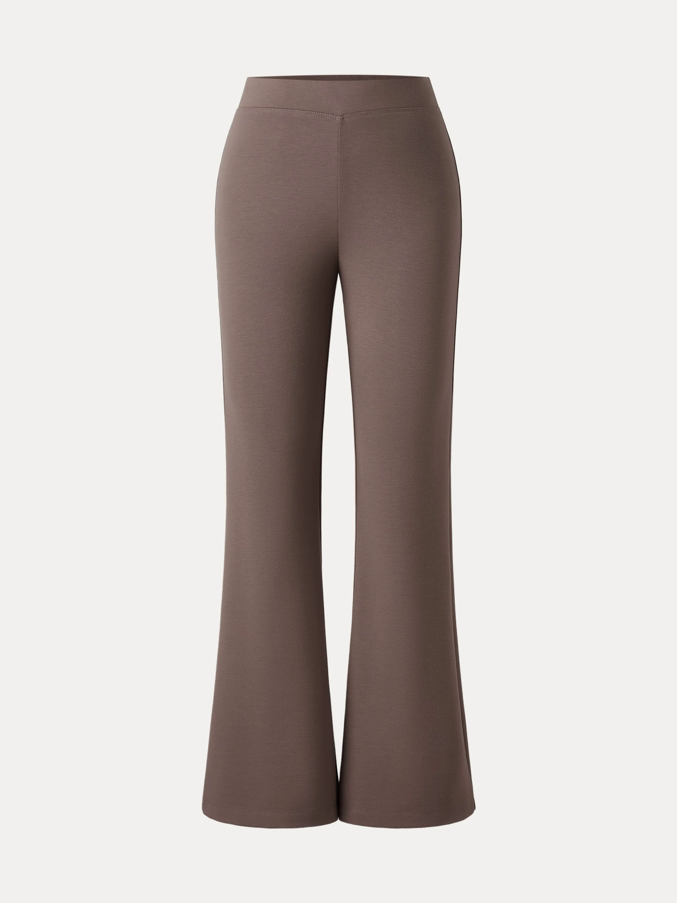 Mid Rise Anti-pilling Pull-on Bell Pant Mid Rise Anti-pilling Pull-on Bell Pant
