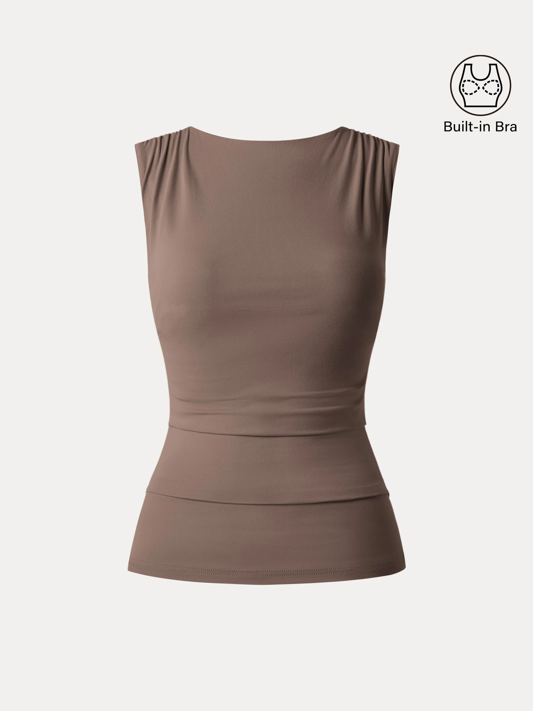 Boatneck Ruched New Airy Brami