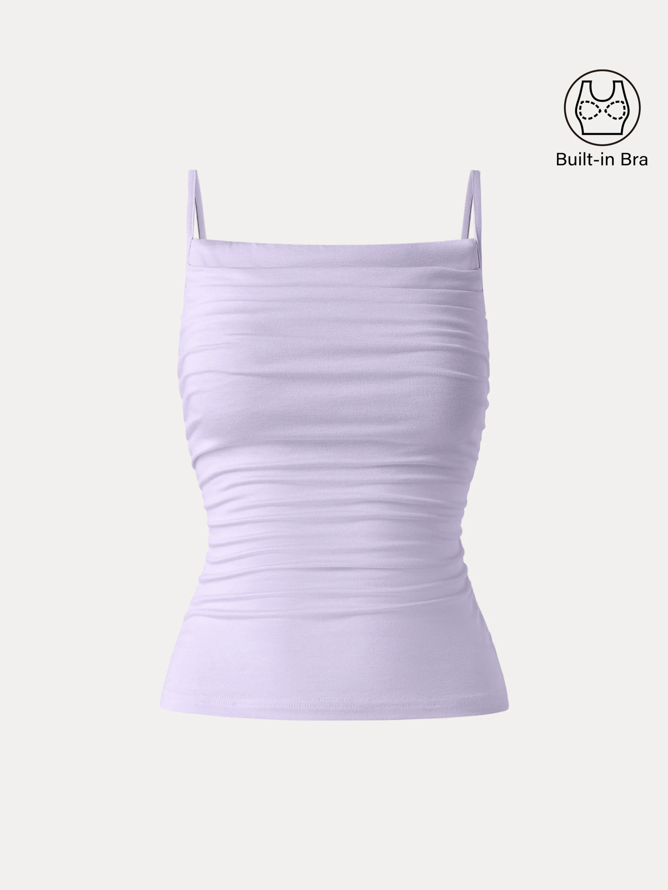 Adjustable Spaghetti Straps Side Ruched New Airy Brami