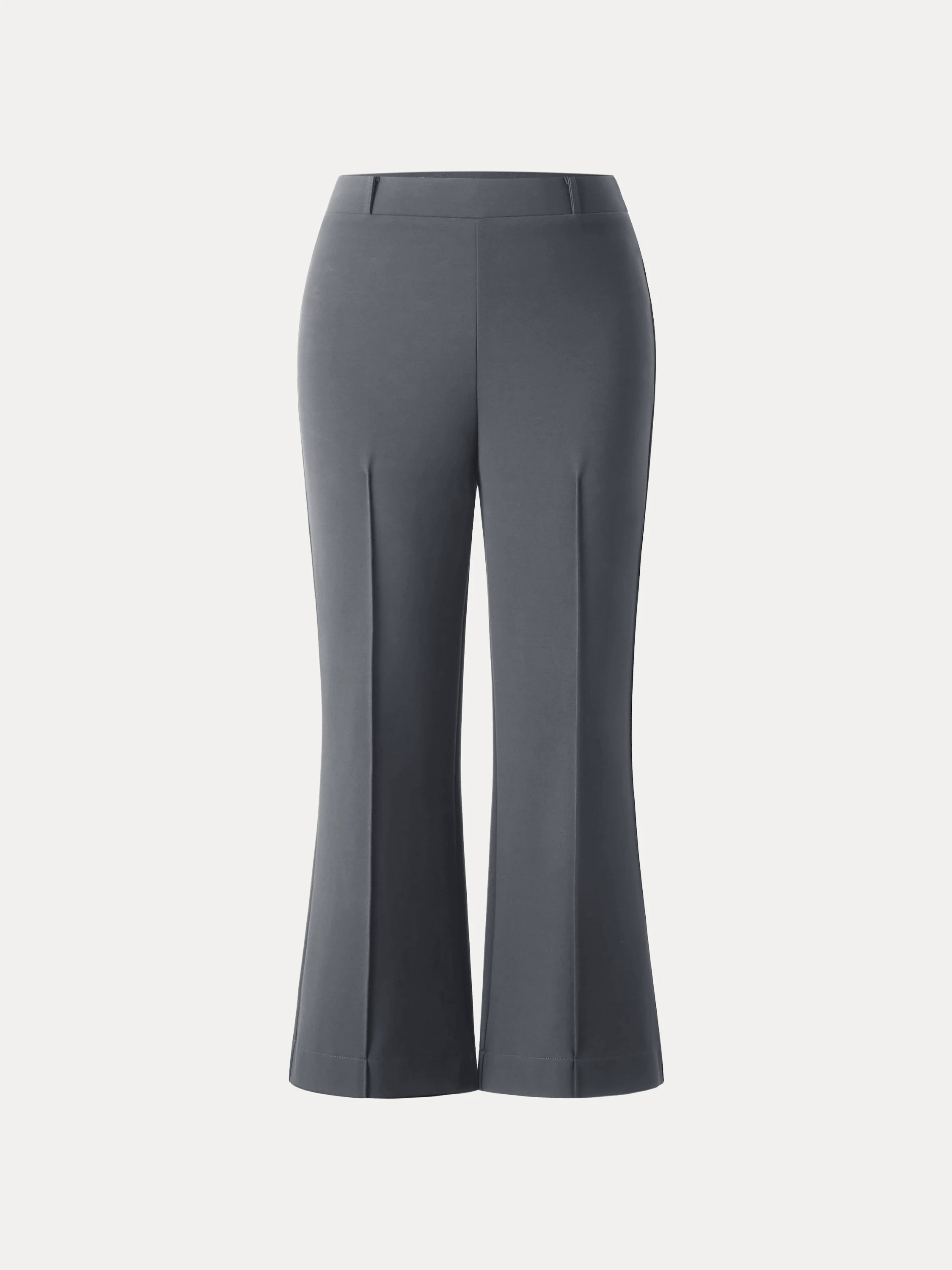 Mid Rise Cropped Pull-on Pant
