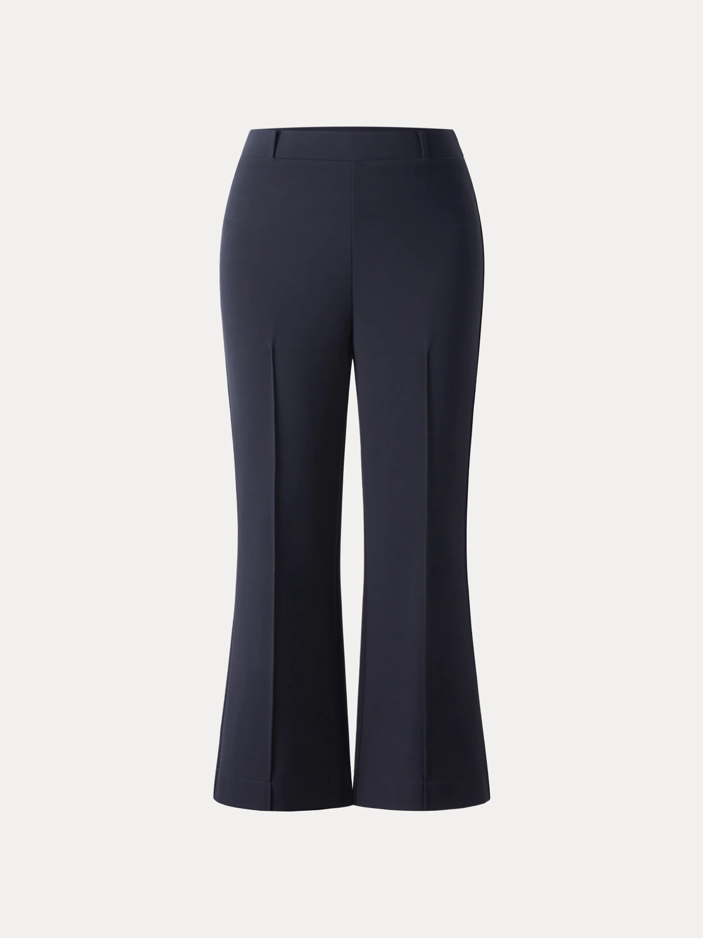 Mid Rise Cropped Pull-on Pant