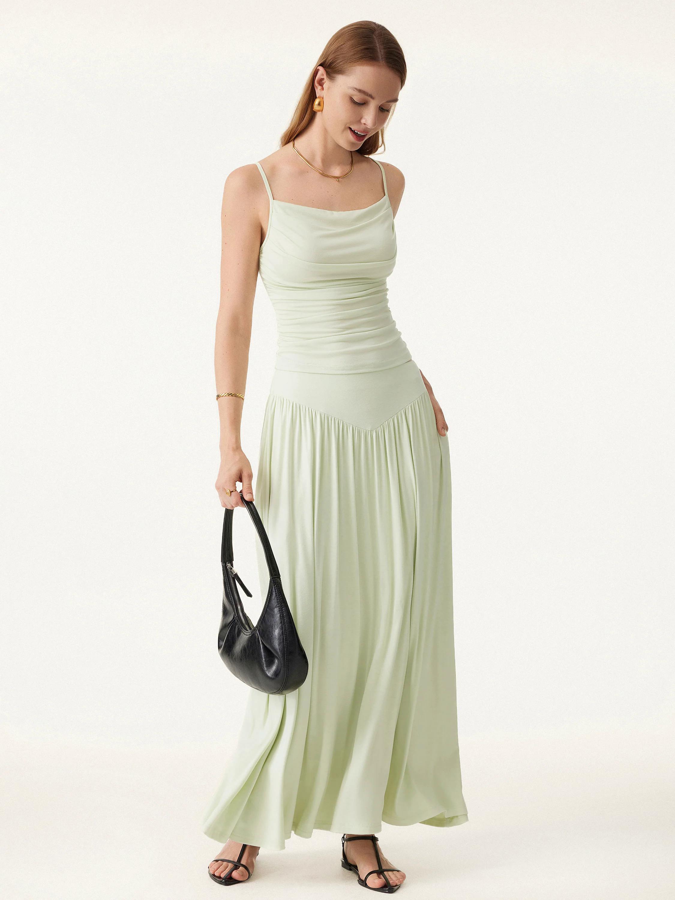 Adjustable Spaghetti Straps Side Ruched New Airy Brami