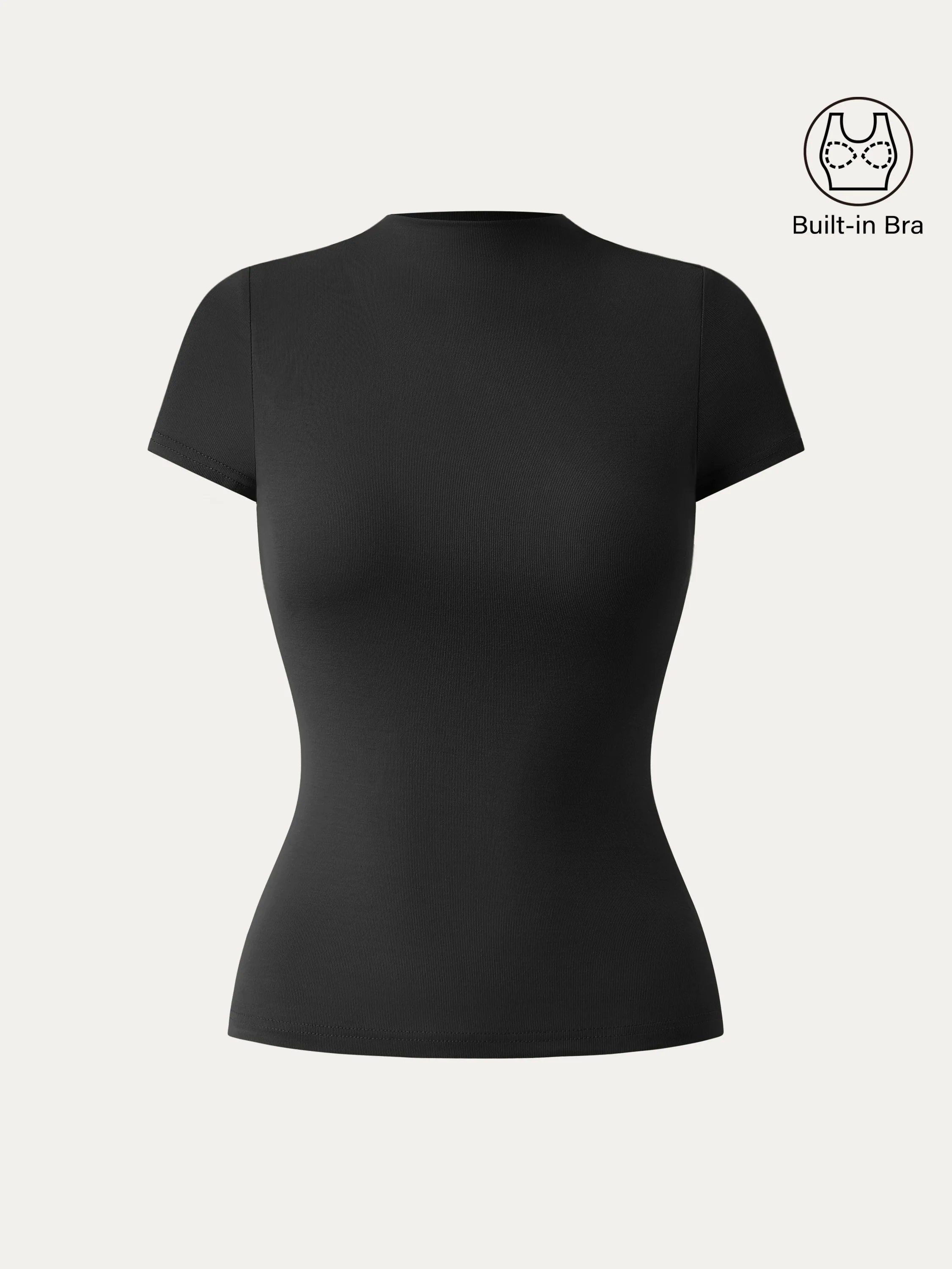 Mockneck Short Sleeve New Airy Brami