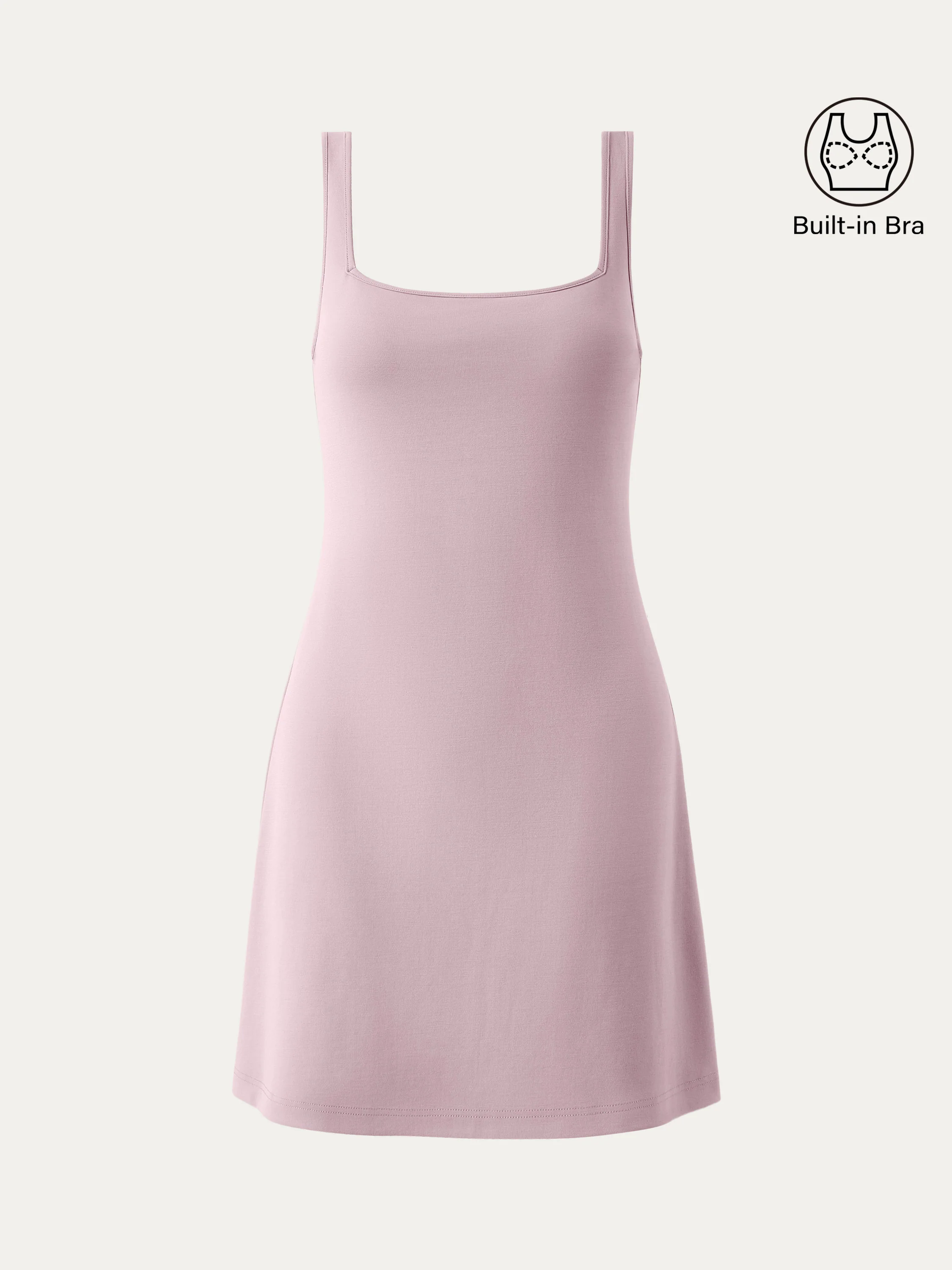 Everyday Square Neck New Airy Brami Dress Everyday Square Neck New Airy Brami Dress