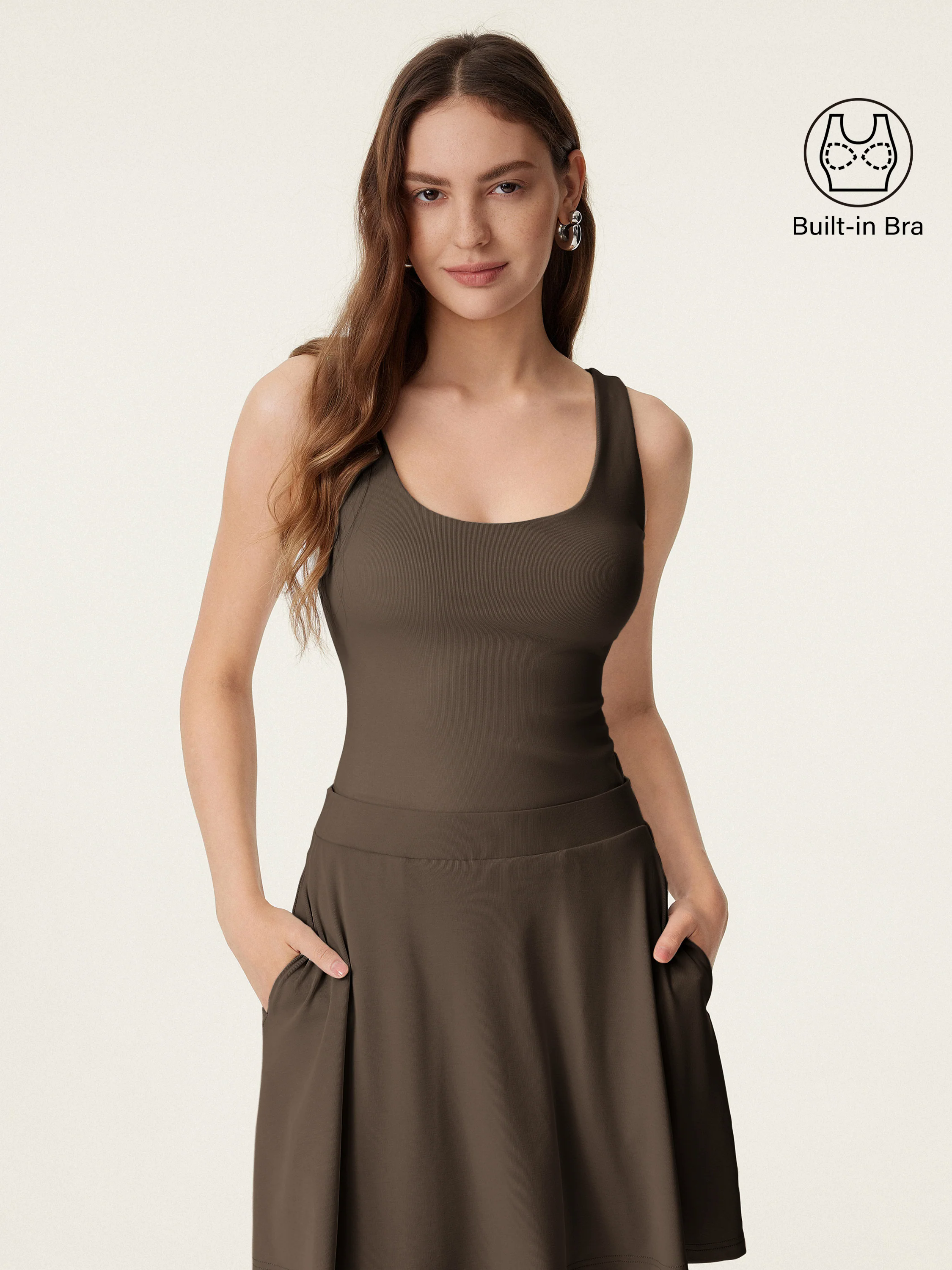 U-neck New Airy Brami Tank U-neck New Airy Brami Tank