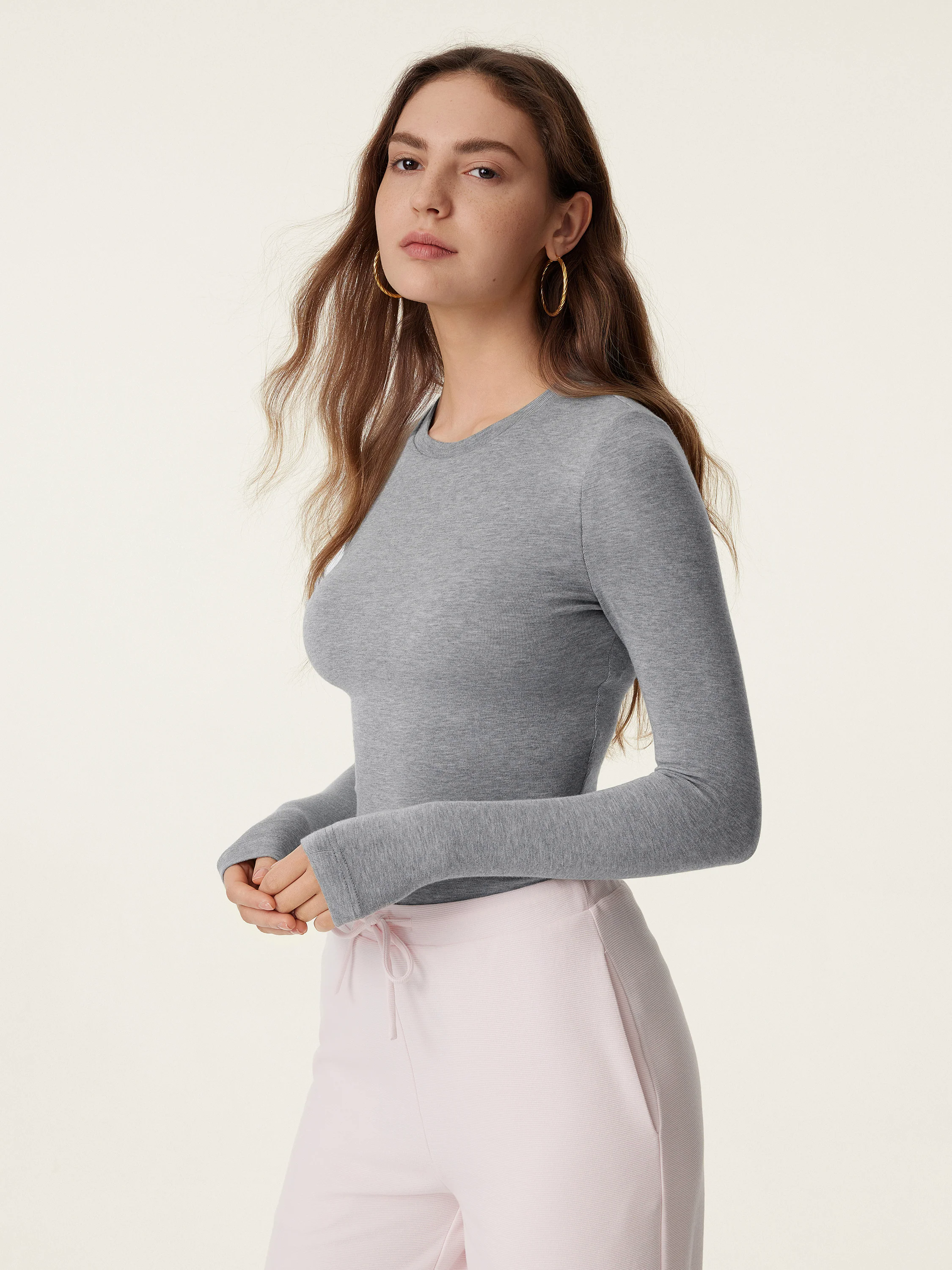 Crewneck Long Sleeve New Airy Brami