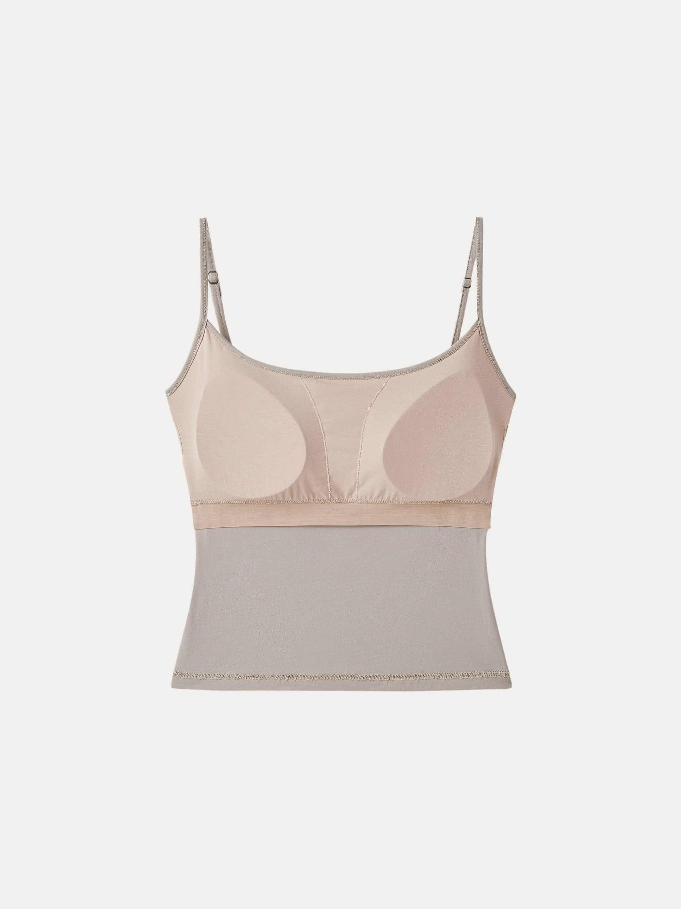 U-neck Adjustable Straps Spaghetti Brami Top