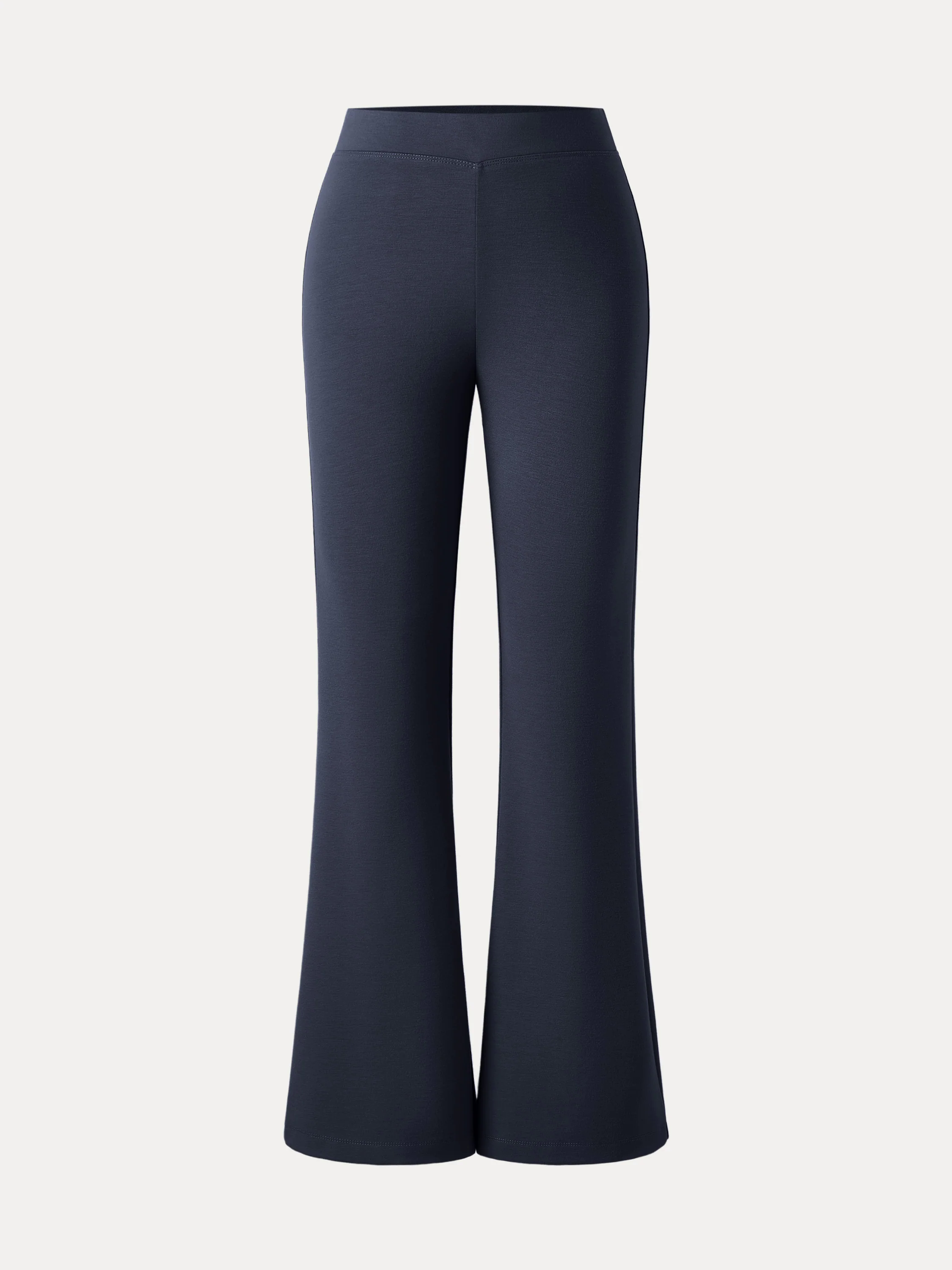 Mid Rise Anti-pilling Pull-on Bell Pant Mid Rise Anti-pilling Pull-on Bell Pant