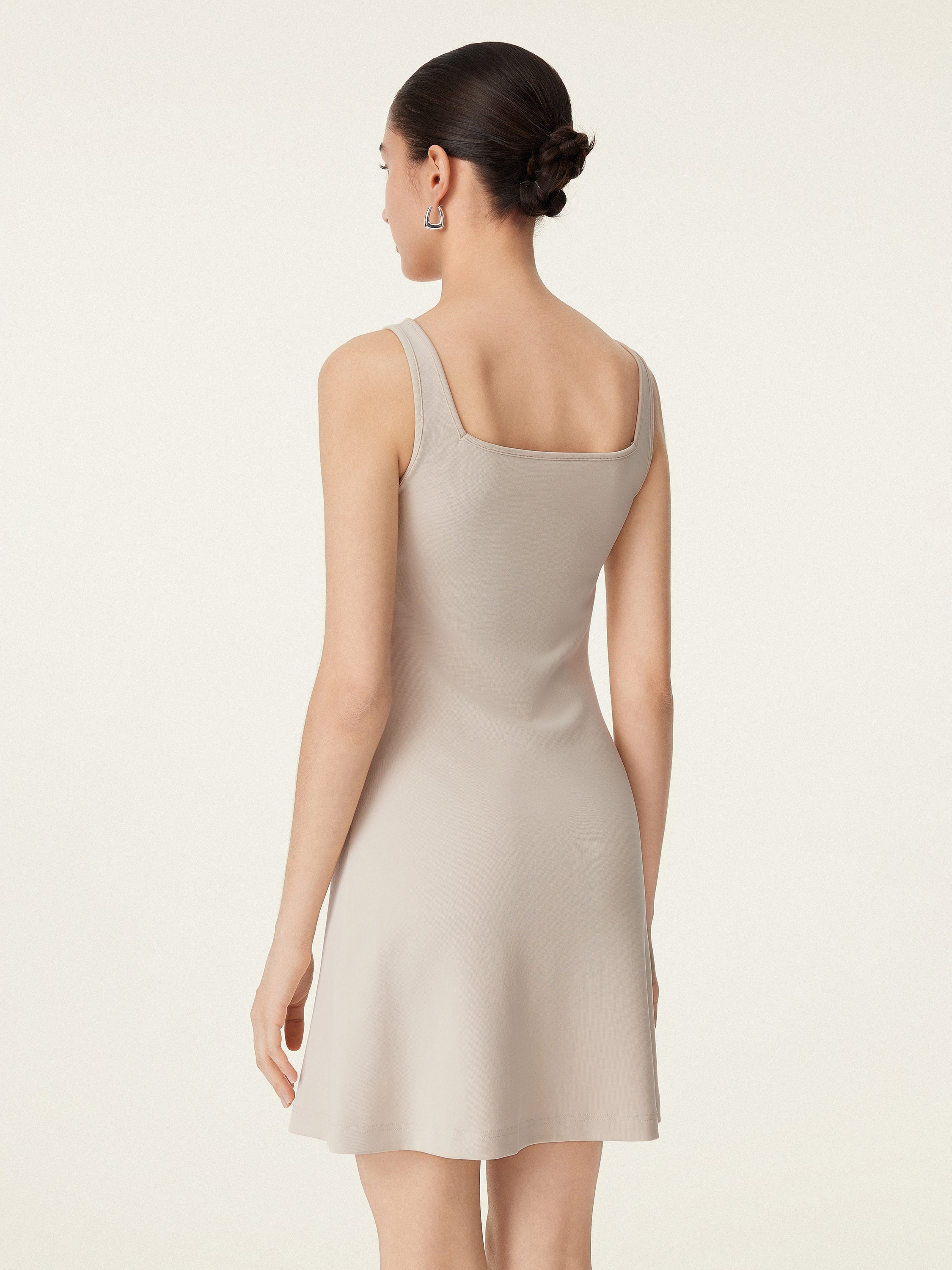 Everyday Square Neck New Airy Brami Dress Everyday Square Neck New Airy Brami Dress