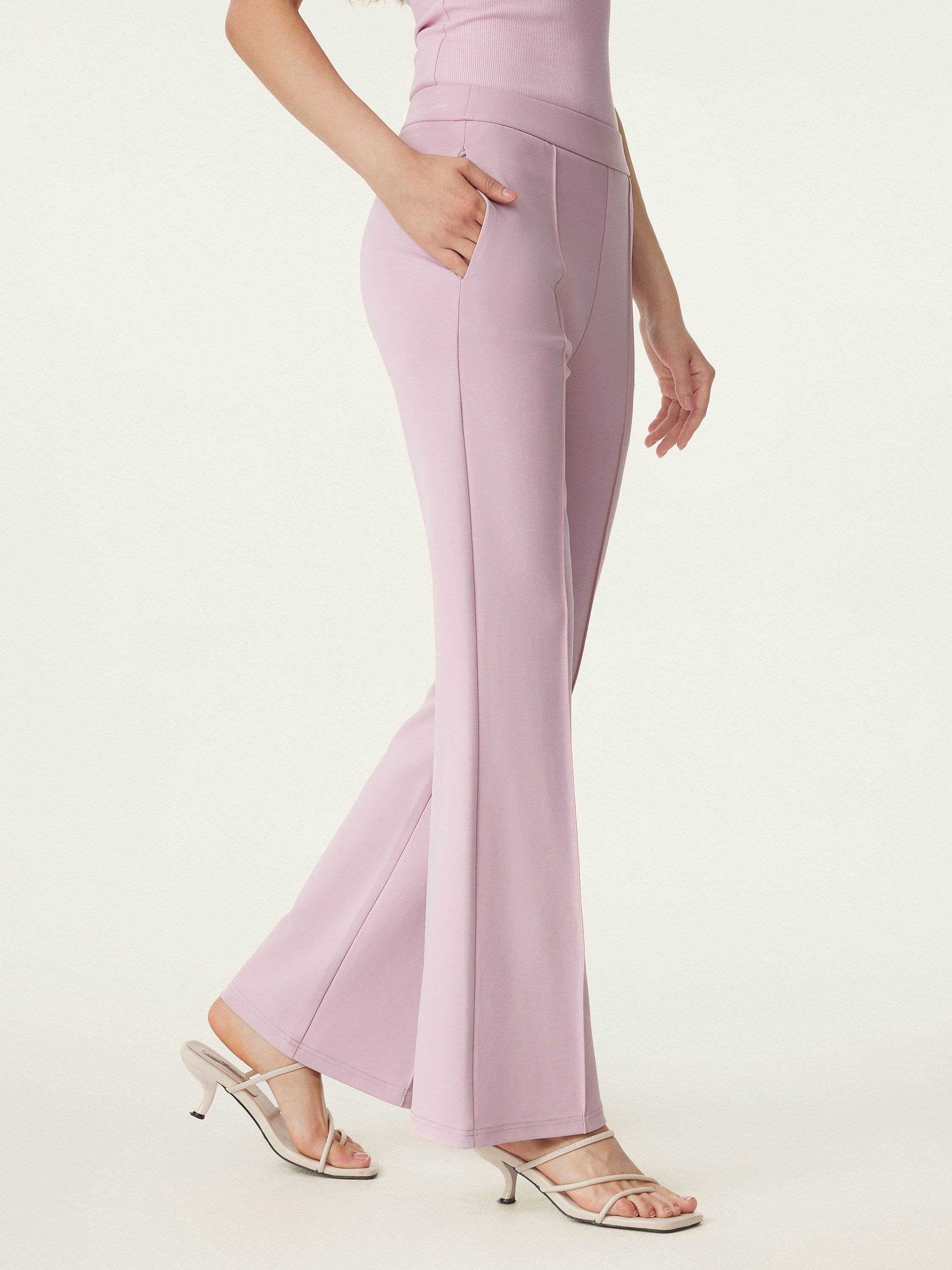 Mid Rise Pull-on Flare Pant Mid Rise Pull-on Flare Pant