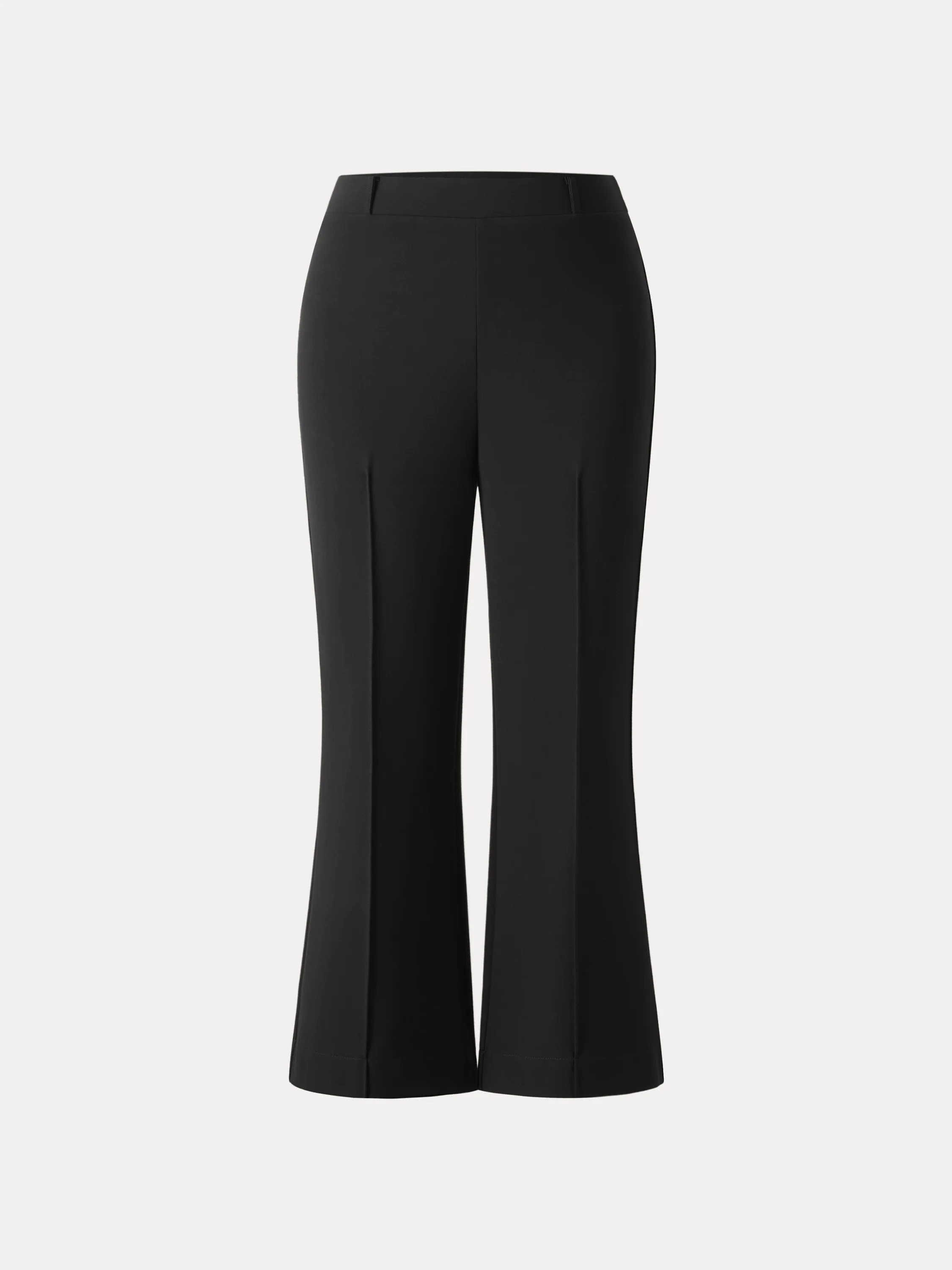 Mid Rise Cropped Pull-on Pant