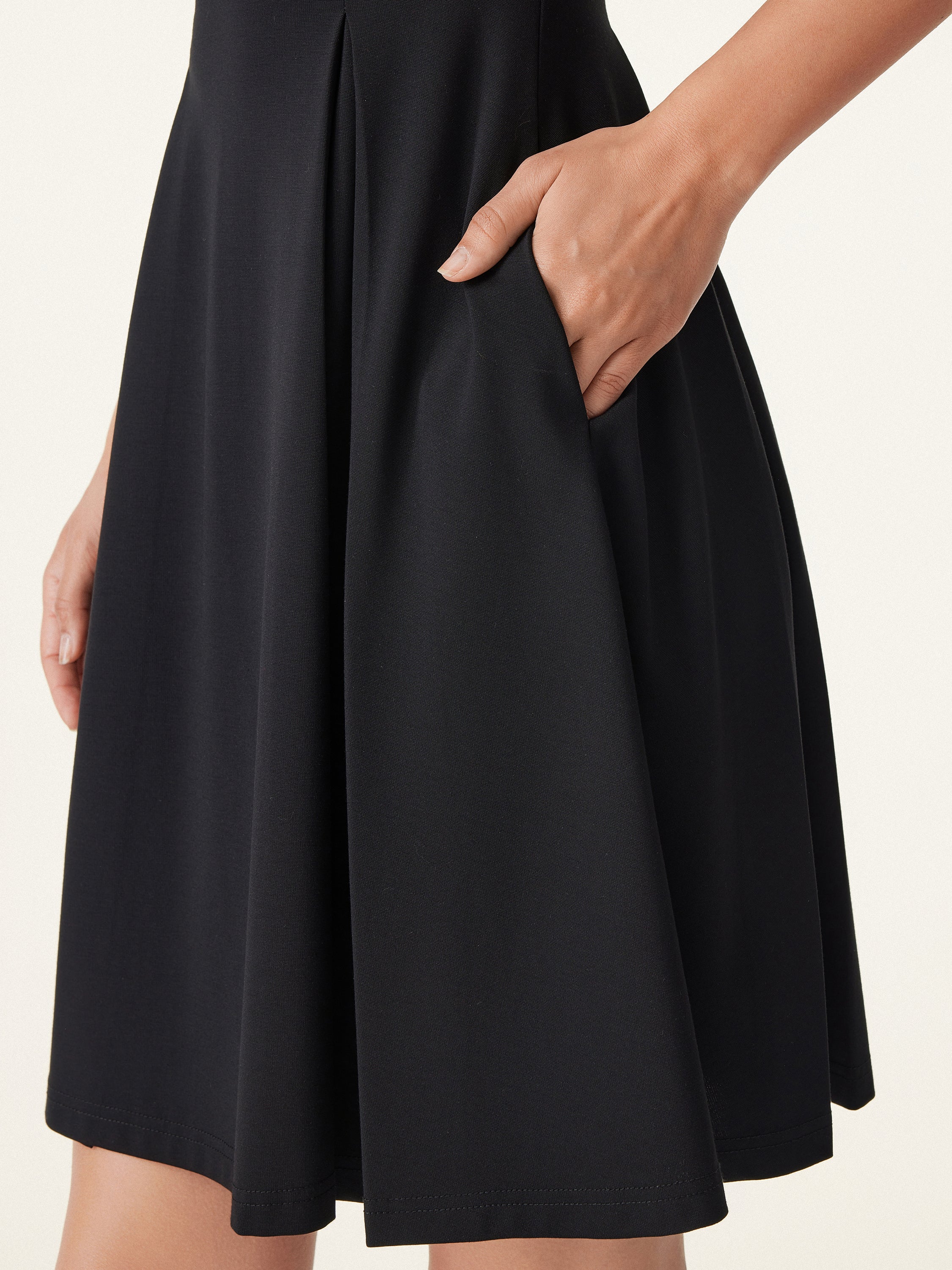 Square Neck Fit-and-flare Mini Brami Dress Square Neck Fit-and-flare Mini Brami Dress
