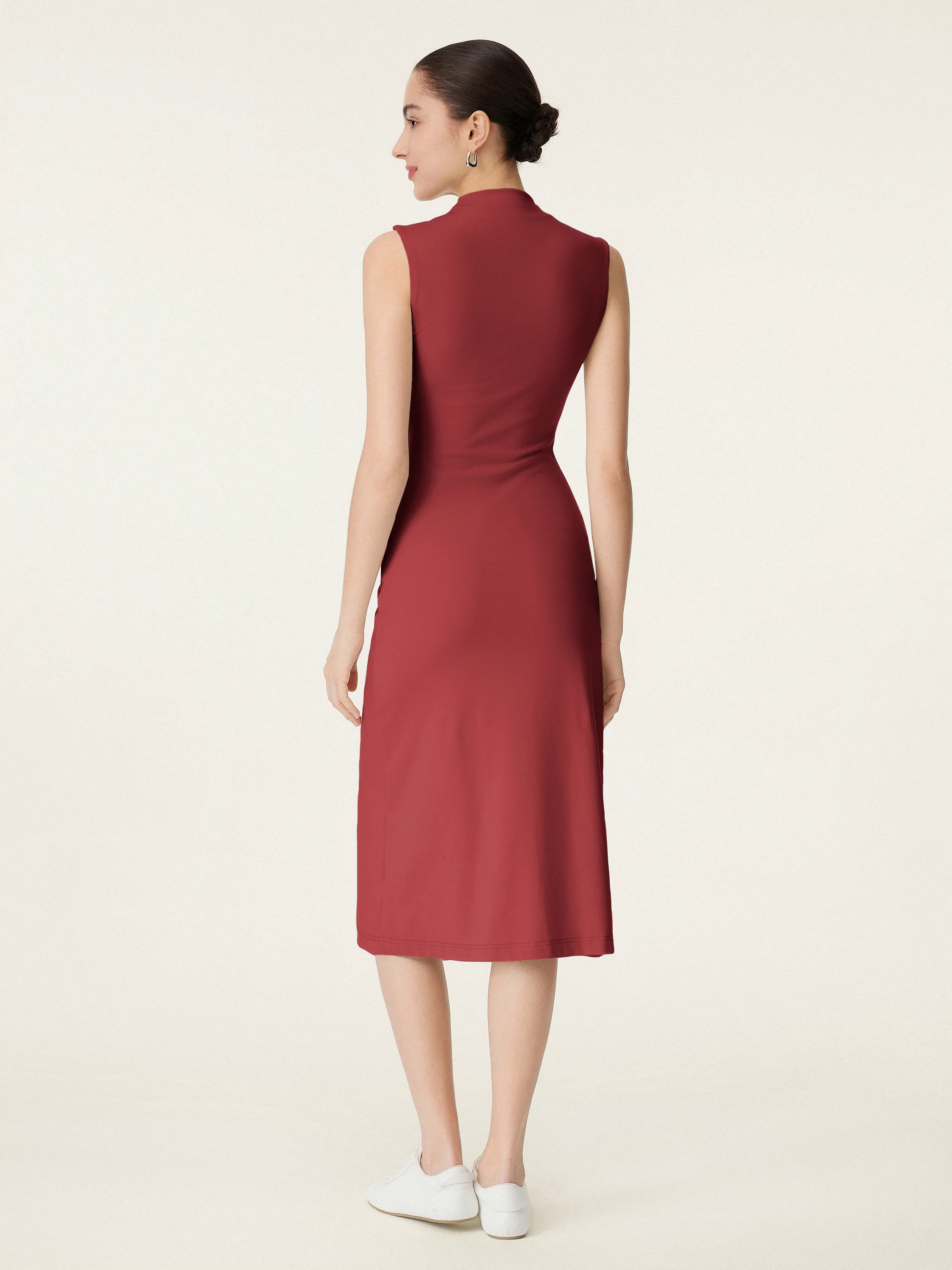 Everyday Mockneck New Airy Brami Midi Dress Everyday Mockneck New Airy Brami Midi Dress