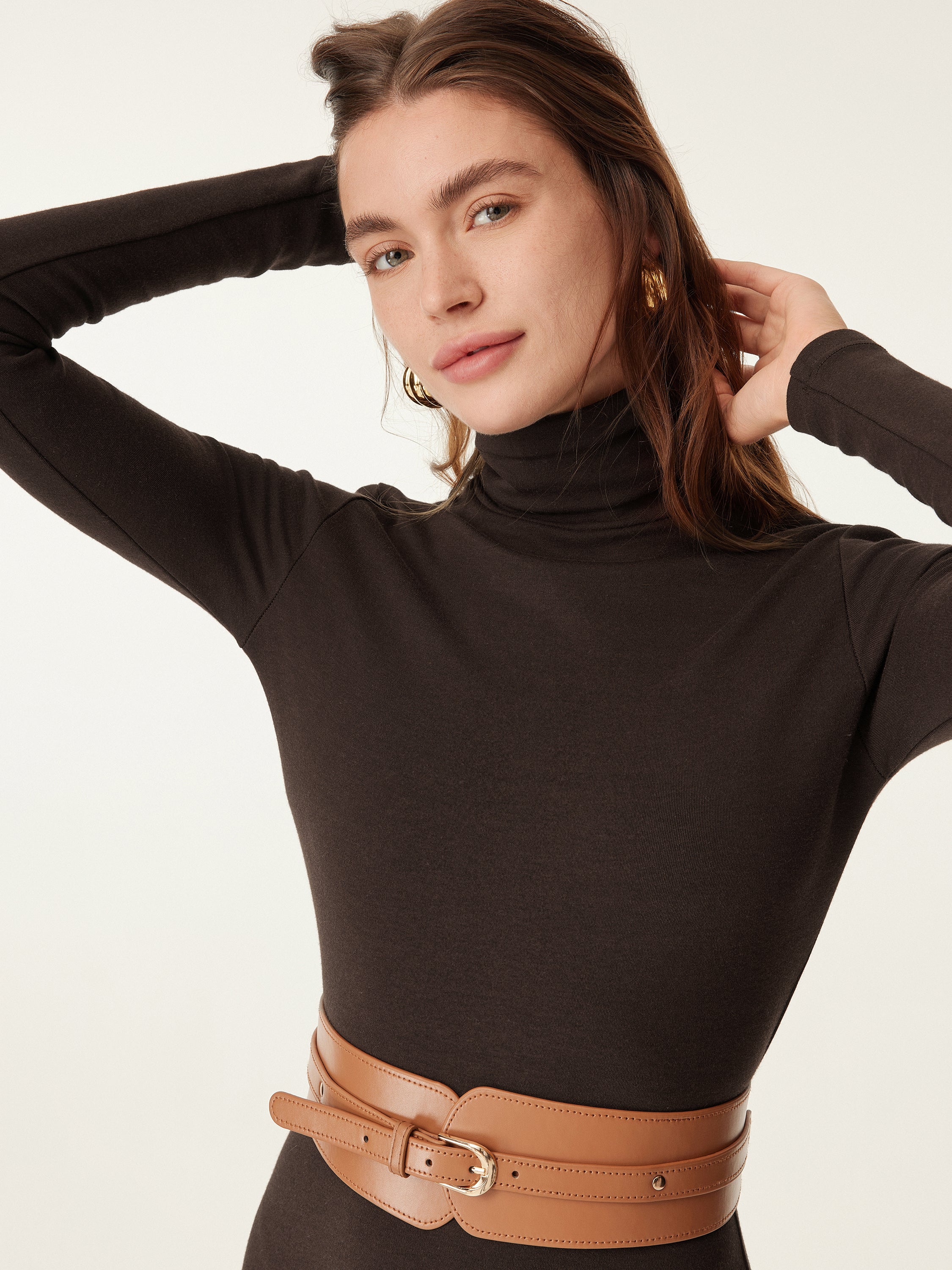 Heat-Tech Turtleneck Midi Dress Heat-Tech Turtleneck Midi Dress