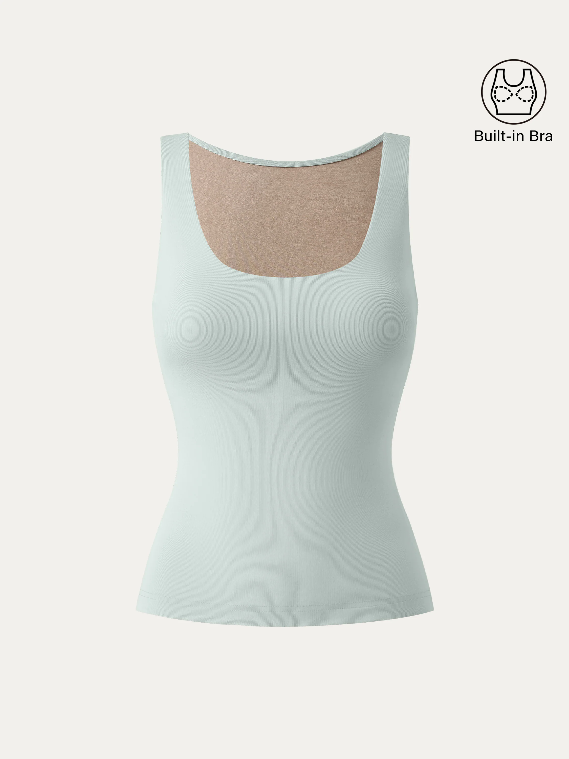 U-neck New Airy Brami Tank U-neck New Airy Brami Tank