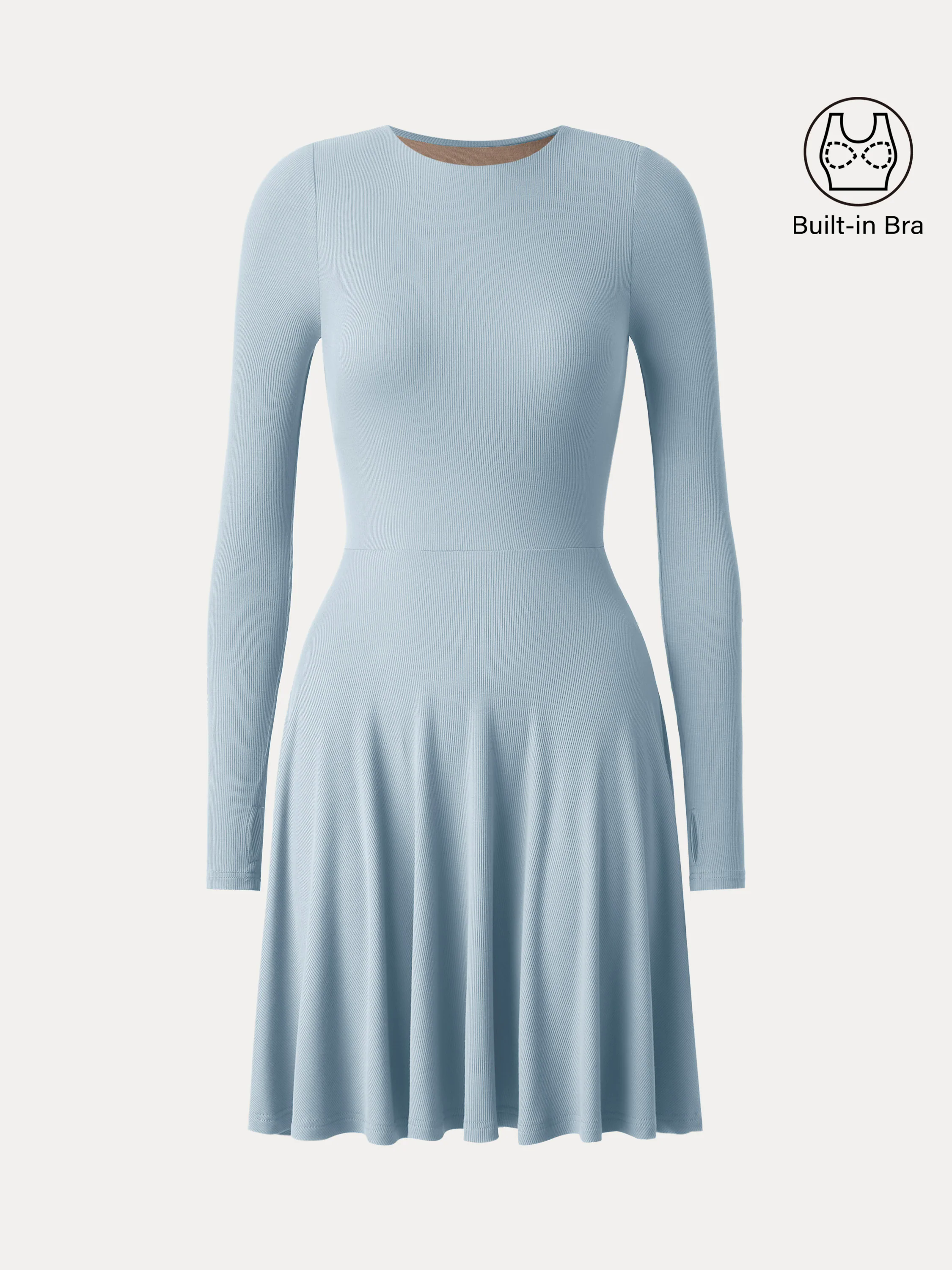 Everyday Crewneck New Airy Brami Mini Dress Everyday Crewneck New Airy Brami Mini Dress