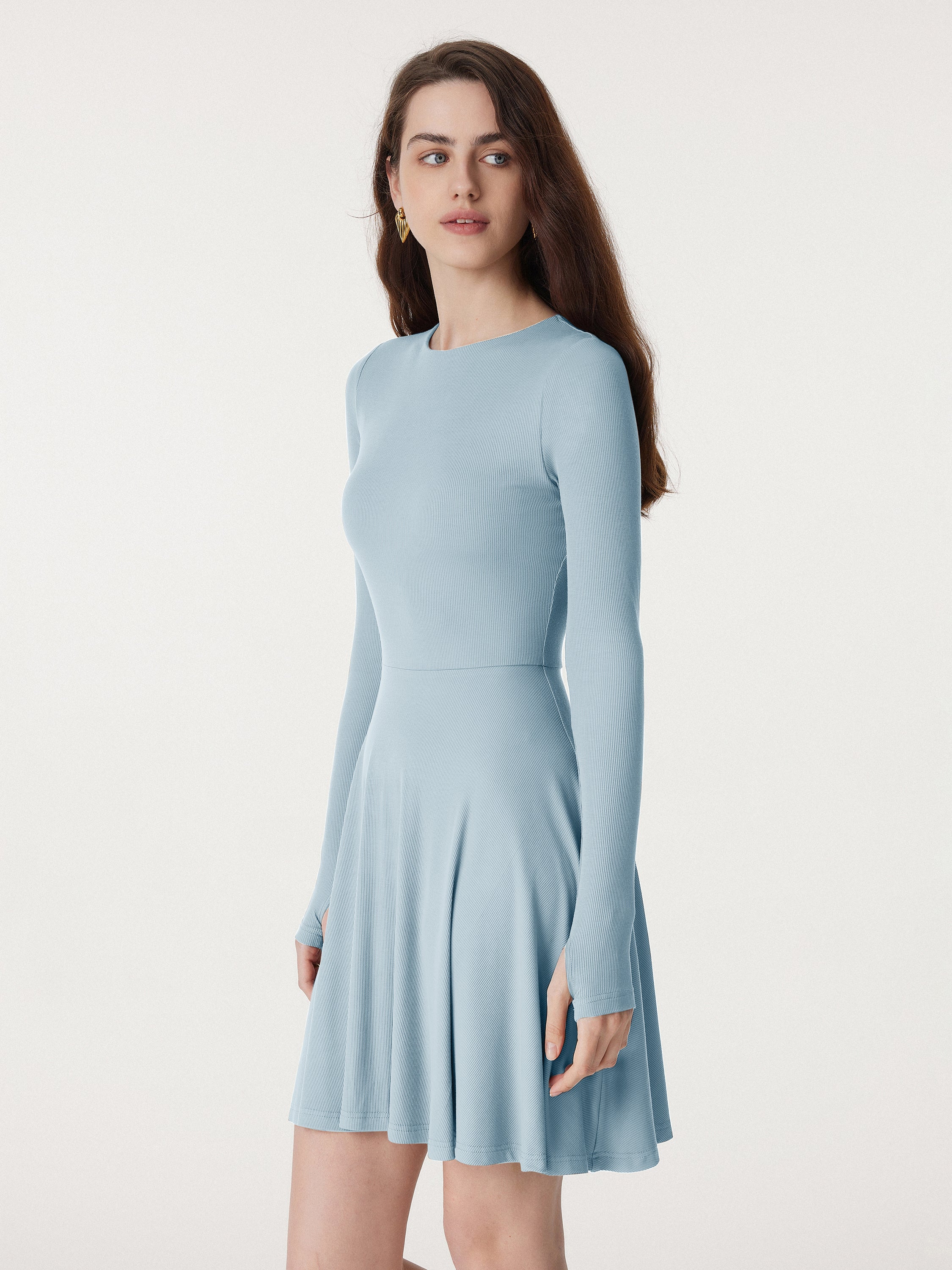 Everyday Crewneck New Airy Brami Mini Dress Everyday Crewneck New Airy Brami Mini Dress