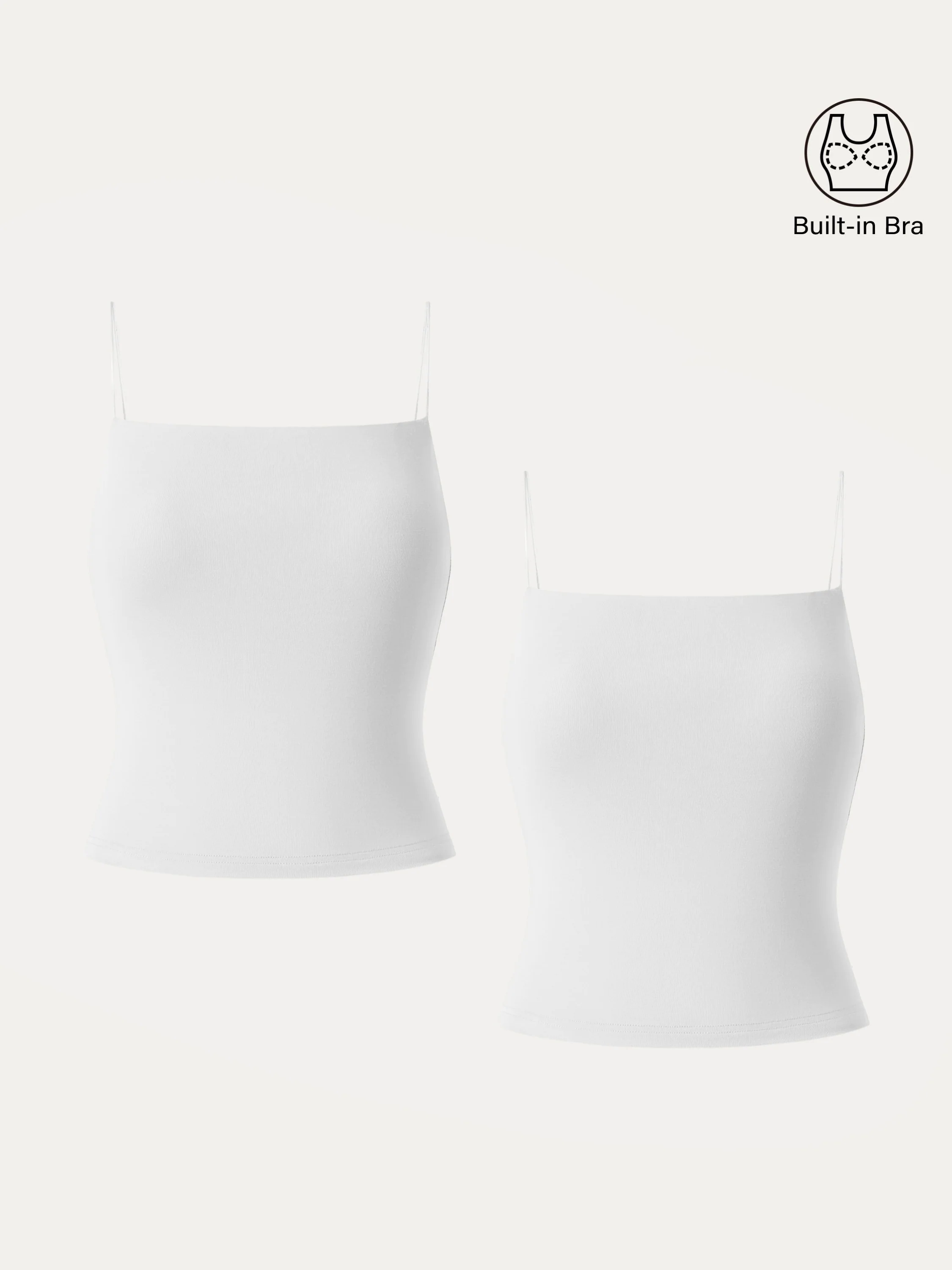 Essential Spaghetti Strap Cropped New Airy Brami Essential Spaghetti Strap Cropped New Airy Brami